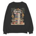 Books Geek Sunflower Floral Cute Vintage Books Reader Lover Unisex Sweatshirt Books Geek Sunflower Floral Cute Vintage Books Reader Lover Unisex Sweatshirt