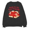 Books Are My Love Language Valentines Day For Books Lover Unisex Sweatshirt Books Are My Love Language Valentines Day For Books Lover Unisex Sweatshirt