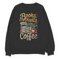 Books Plants And Coffee Growing Plant Gardening Planting Unisex Sweatshirt Books Plants And Coffee Growing Plant Gardening Planting Unisex Sweatshirt