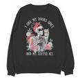 I Like My Books Spicy And My Coffee ICY Skeleton Women Unisex Sweatshirt I Like My Books Spicy And My Coffee ICY Skeleton Women Unisex Sweatshirt