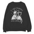 I Like My Books Spicy And My Coffee ICY Unisex Sweatshirt