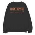 Booktrovert Definition Unisex Sweatshirt