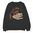 Boykin Spaniel Books Dog Breed Graphic Unisex Sweatshirt Boykin Spaniel Books Dog Breed Graphic Unisex Sweatshirt