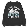 Buying A Book And Getting A Little Treat Unisex Sweatshirt