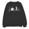 Cat Book Coffee Lover Heartbeat Cat Lover Book Lover Unisex Sweatshirt Cat Book Coffee Lover Heartbeat Cat Lover Book Lover Unisex Sweatshirt