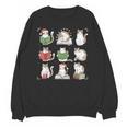Cat Reading Book Funny Christmas Cat Book Lover Librarian Men Women Kids Unisex Sweatshirt Cat Reading Book Funny Christmas Cat Book Lover Librarian Men Women Kids Unisex Sweatshirt