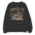 Chapter 73rd Birthday Bookworm 73 Years Old For Book Lovers Unisex Sweatshirt