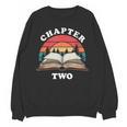 Chapter Two Book Reading 2nd Birthday 2 Year Old Unisex Sweatshirt