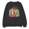 Christmas Book Pumpkin Reading Holiday Lovers Teacher Unisex Sweatshirt Christmas Book Pumpkin Reading Holiday Lovers Teacher Unisex Sweatshirt