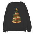 Christmas Book Tree Bookshelf Holiday For Readers Librarians Unisex Sweatshirt Christmas Book Tree Bookshelf Holiday For Readers Librarians Unisex Sweatshirt
