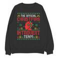 Christmas Introvert Team Introvert Introverted Xmas Unisex Sweatshirt
