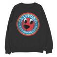 Clifford The Big Red Dog Round Distressed Logo Kids Books Unisex Sweatshirt
