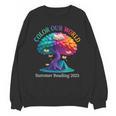 Color Our World Summer Reading 2025 Tree Book Lover Camping Unisex Sweatshirt Color Our World Summer Reading 2025 Tree Book Lover Camping Unisex Sweatshirt