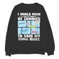 Comics Collecting Book Collector Guide Comics Lover Unisex Sweatshirt