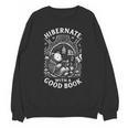 Cozy Bear Reading Hibernate With a Book Unisex Sweatshirt