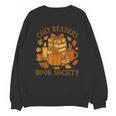 Cozy Readers Book Society Vintage Fall Books & Pumpkin Unisex Sweatshirt Cozy Readers Book Society Vintage Fall Books & Pumpkin Unisex Sweatshirt