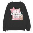 Cute Bookish Kindle Girlie Nerdy Read Book Lover Girl Women Unisex Sweatshirt Cute Bookish Kindle Girlie Nerdy Read Book Lover Girl Women Unisex Sweatshirt
