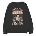 Cute Bookstore Ghost Retro Women Book Lovers Unisex Sweatshirt Cute Bookstore Ghost Retro Women Book Lovers Unisex Sweatshirt