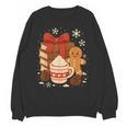 Cute Christmas Books Gingerbread Xmas Book Lover Teacher Unisex Sweatshirt Cute Christmas Books Gingerbread Xmas Book Lover Teacher Unisex Sweatshirt