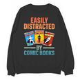 Cute Comic Book For Men Women Comic Book Collector Unisex Sweatshirt