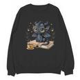 Cute Dragon Books Flower Bookworm Book Lover Unisex Sweatshirt