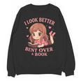 Cute Reading Outfit Book Lover Tee For Women Who Read Unisex Sweatshirt