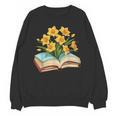 Daffodils Flowers Book Floral Unisex Sweatshirt Daffodils Flowers Book Floral Unisex Sweatshirt