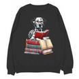 Dalmatian Reading Books Matching Bookworm Readers Librarian Unisex Sweatshirt