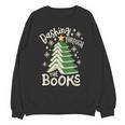 Dashing Through The Books Christmas Book Lovers Men Women Unisex Sweatshirt Dashing Through The Books Christmas Book Lovers Men Women Unisex Sweatshirt