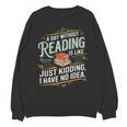 A Day Without Reading Is Like Book Lover Bookworm Unisex Sweatshirt