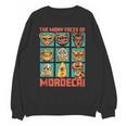 DCC Many Faces Of Mordecai Grid Gamer Series Book Unisex Sweatshirt DCC Many Faces Of Mordecai Grid Gamer Series Book Unisex Sweatshirt