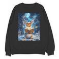 Deer Reads Book Women Girls Reindeer Unisex Sweatshirt Deer Reads Book Women Girls Reindeer Unisex Sweatshirt