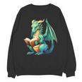 Dragon With Book Unisex Sweatshirt