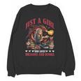 Dragon Just A Girl Who Loves Dragons And Books Unisex Sweatshirt
