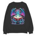 Dragon Reading Book Lover Unisex Sweatshirt