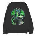 Dragon Reading Books Bookworm Unisex Sweatshirt