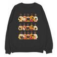 Educated Afro Women Girl Reading Book Future HBCU Grad Unisex Sweatshirt