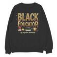 Educator By Popular Demand African American Book Lover Unisex Sweatshirt Educator By Popular Demand African American Book Lover Unisex Sweatshirt