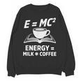 EMC2 Energy Milk x Coffee Science Book Math Lover Unisex Sweatshirt