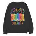 Equality Book LGBTQ Wildflowers Equal Rights Gay Kindness Unisex Sweatshirt Equality Book LGBTQ Wildflowers Equal Rights Gay Kindness Unisex Sweatshirt