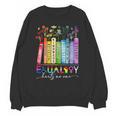 Equality Hurts No One Floral Books LGBTQ Gay Les Pride Month Unisex Sweatshirt Equality Hurts No One Floral Books LGBTQ Gay Les Pride Month Unisex Sweatshirt
