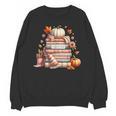 Fall Colors s I Love Fall s Books & Pumpkins Unisex Sweatshirt