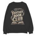 Fantasy Book Club Dragons For Women Men Or Kids Reading Unisex Sweatshirt