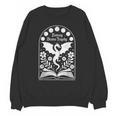 Fantasy Drama Tragedy Dragon Book Magic Gothic Moon Phases Unisex Sweatshirt