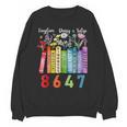 Floral Foxglove Daisy Tulip 8647 Books Lover Blooming Flower Unisex Sweatshirt