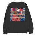 Freadom To Read Book Lover Reading Freedom Unisex Sweatshirt