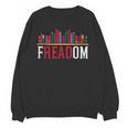 Freadom Shelf Read Reading Book Librarian Men Women Kids Unisex Sweatshirt