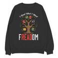 Freadom Tree Read Reading Librarian Book Across America Unisex Sweatshirt