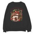 Fully Booked For Christmas Cozy Holiday Books Winter Reading Unisex Sweatshirt