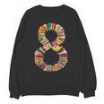 Fun 8th Birthday Books Themed 8 Years Old Boys Kids Girls Unisex Sweatshirt Fun 8th Birthday Books Themed 8 Years Old Boys Kids Girls Unisex Sweatshirt